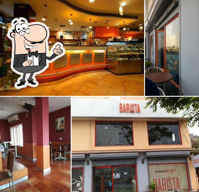 The interior of Barista