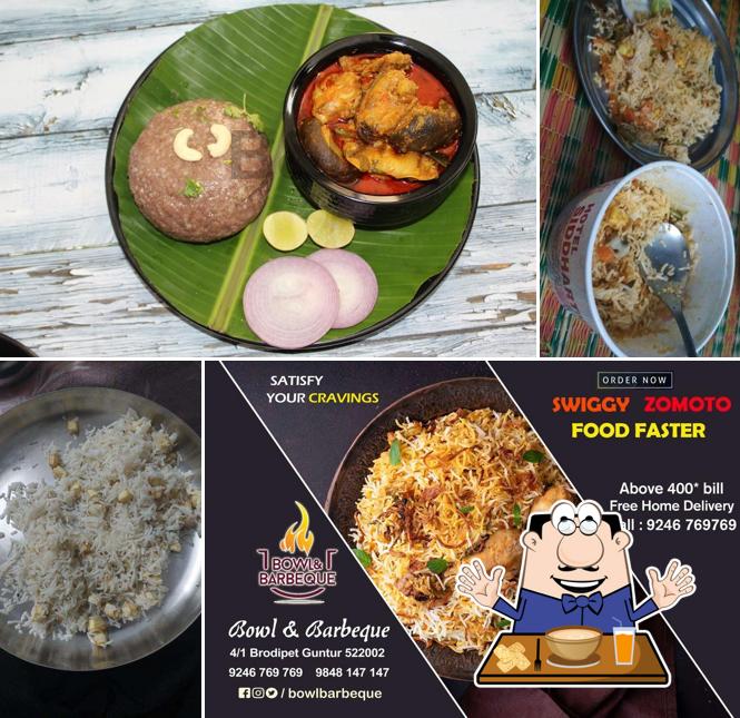 Food at Bowl&Barbeque