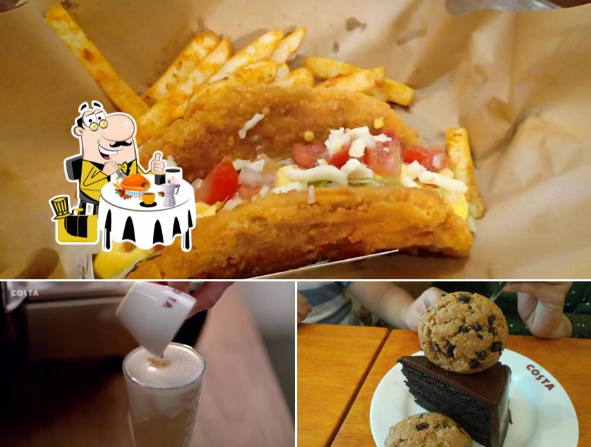 Food at Costa Coffee