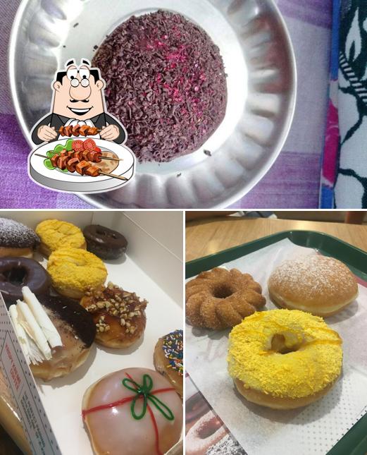 Food at Krispy Kreme Doughnuts & Coffee