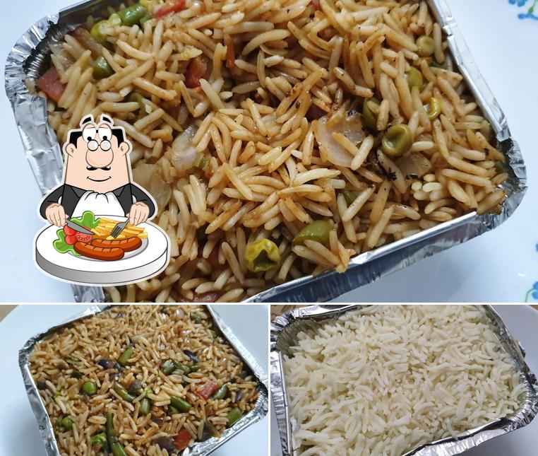 Food at Mukesh Dhaba