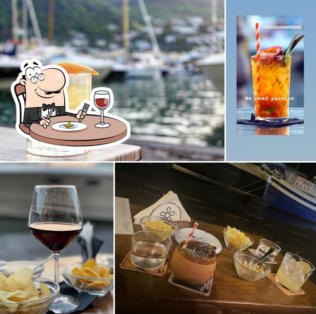 Platti al Cocktail Bar Il Cappuccino