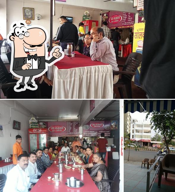 The interior of Jai Gajanan Food Corner