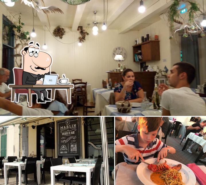 Dai un'occhiata agli interni di Cliff Restaurant