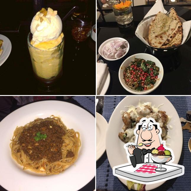 Aquarius offers a selection of sweet dishes