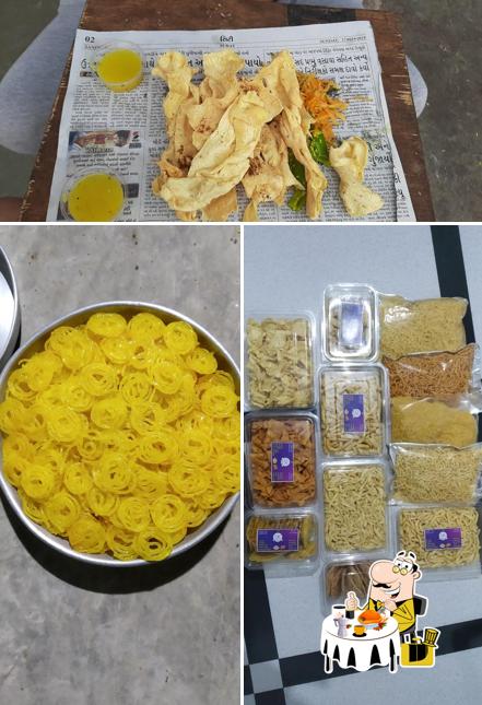 Food at Arvind Kaka na Fafda
