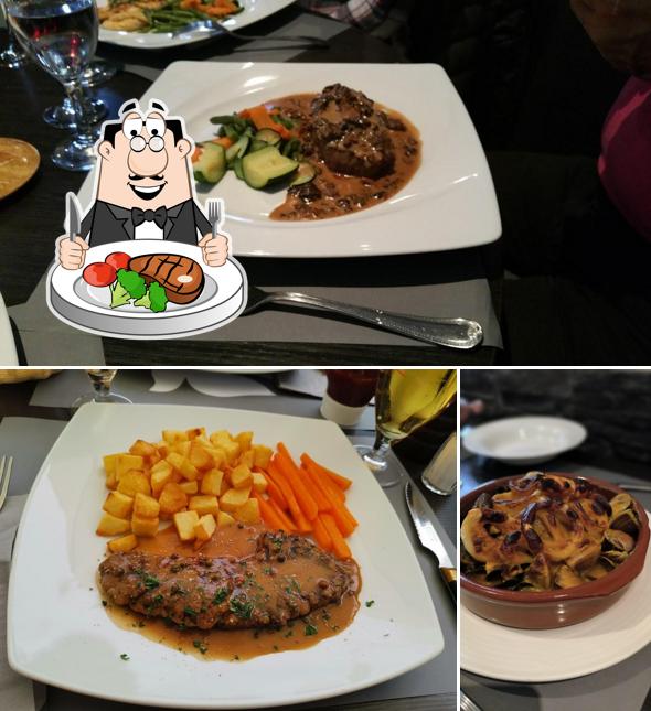 Bistecca al Restaurant Colombe