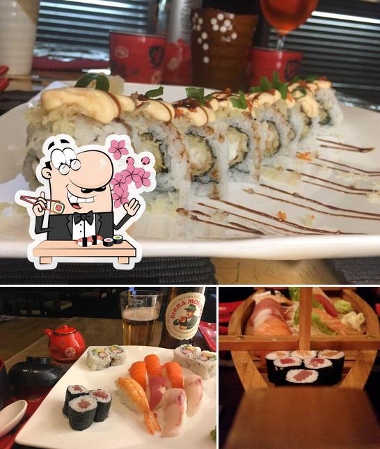 Prova le varie opzioni di sushi