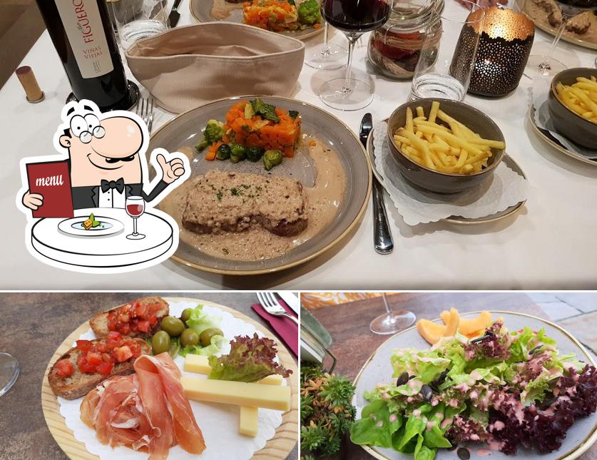 Cibo al Gasthof Steinhof