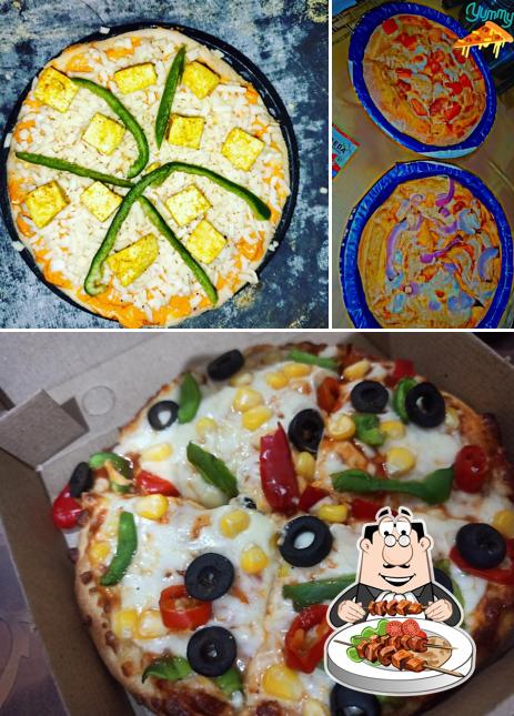 Food at Home made classic pizza