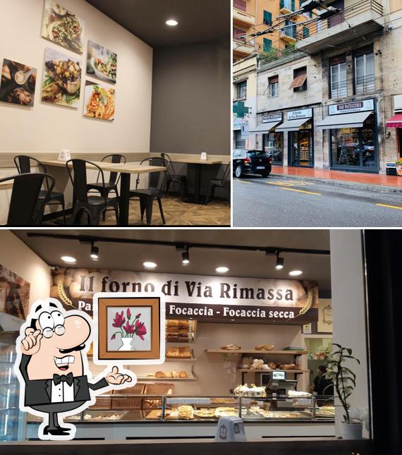Gli interni di Il forno di via Rimassa