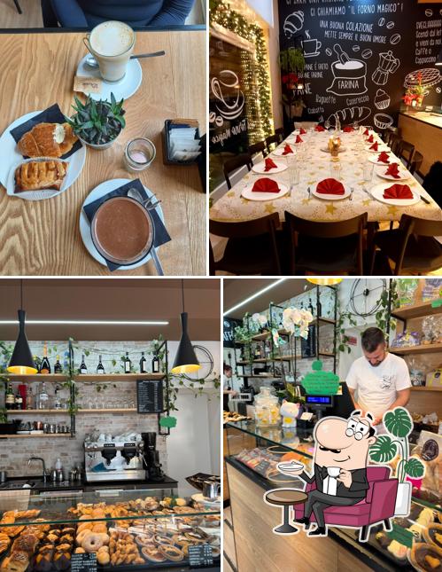 Gli interni di Il forno magico