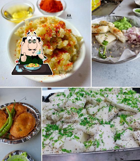 Food at Jay Jalaram Khaman & Locho House