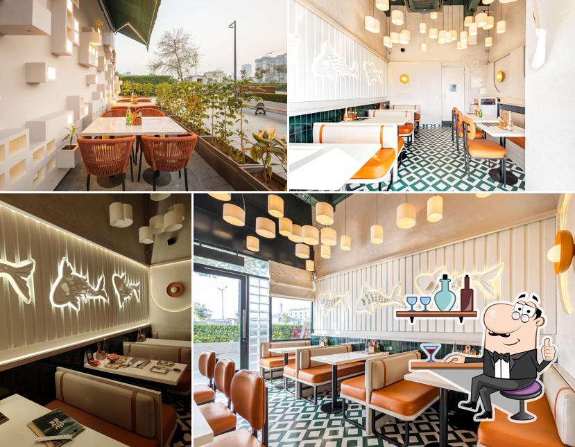 The interior of Jujube - Asian Experience