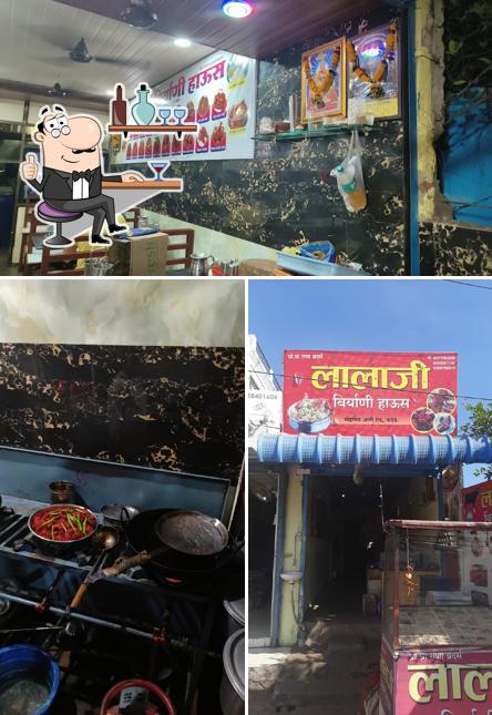 The interior of LALAJI BIRYANI HOUSE