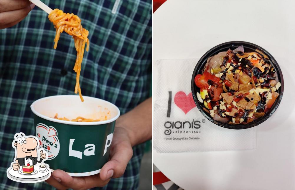 La Pino'z Pizza Nerul serves a variety of desserts