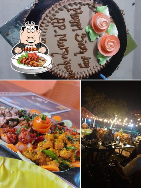 Food at LimeTree Restaurant