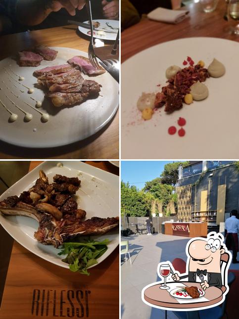 Scegli i piatti di carne a Riserva Rooftop