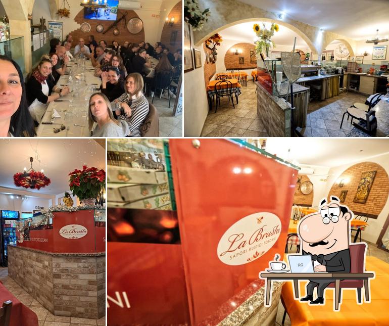 Dai un'occhiata agli interni di Ristorante La Brusta - Sapori Rustici Toscani
