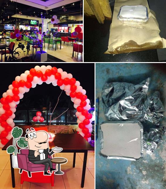 The interior of Swami's