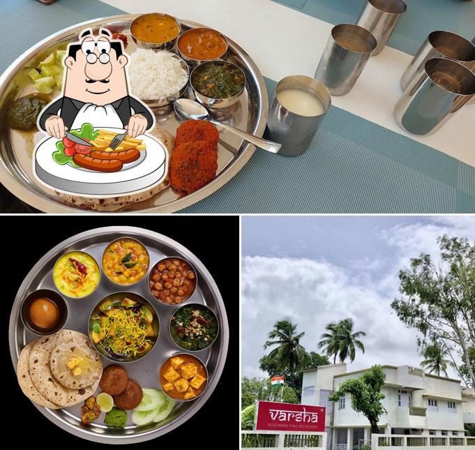 This is the photo depicting food and exterior at Varsha Vegetarian Restaurant