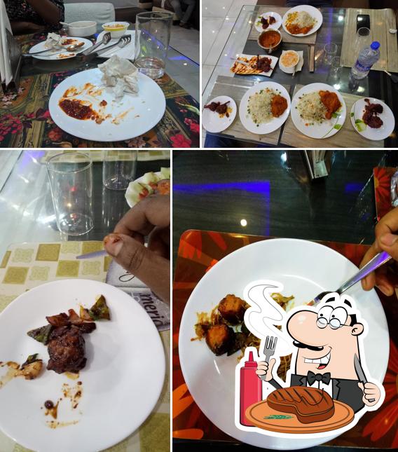Vinayak Restaurant offers meat dishes