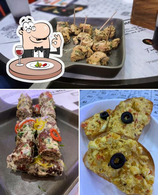 Food at Zardozi's Restaurant