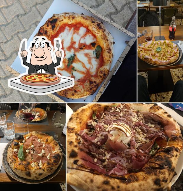 A Il Matto, puoi ordinare una bella pizza