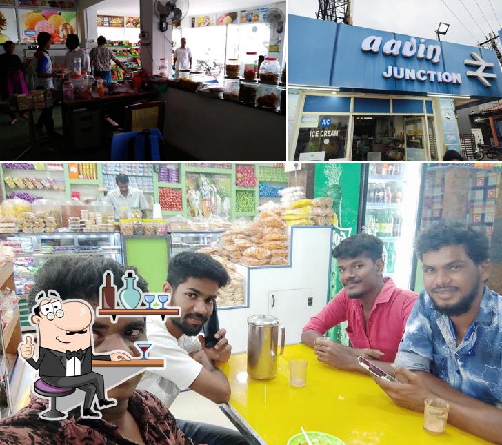 This is the image showing interior and exterior at Aavin Junction