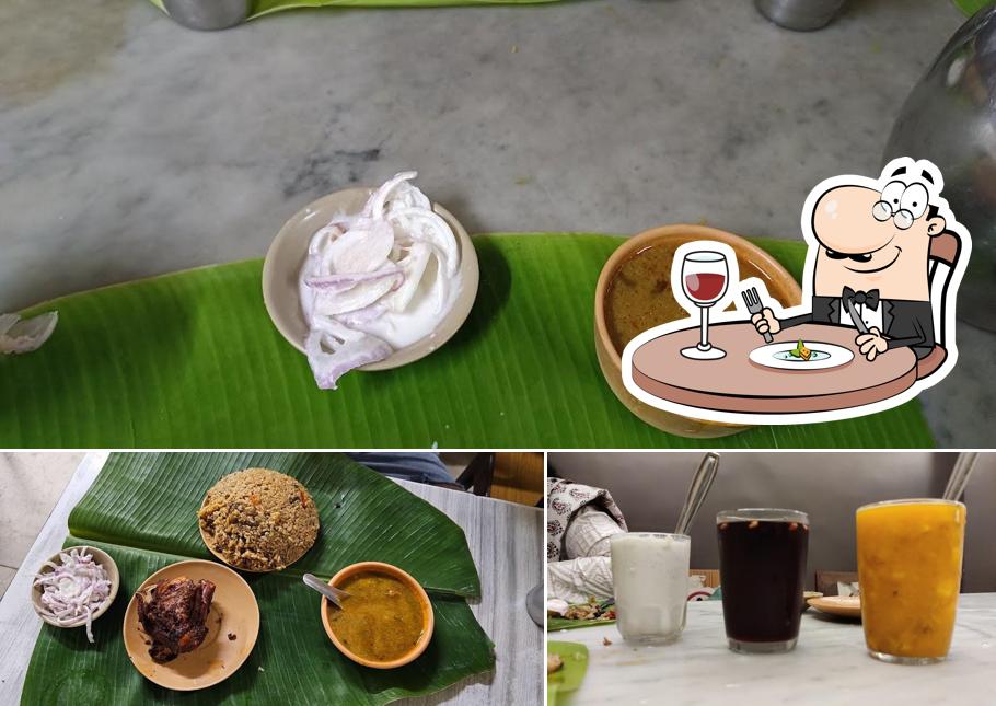 Chocolate mousse at Amsavalli Bhavan