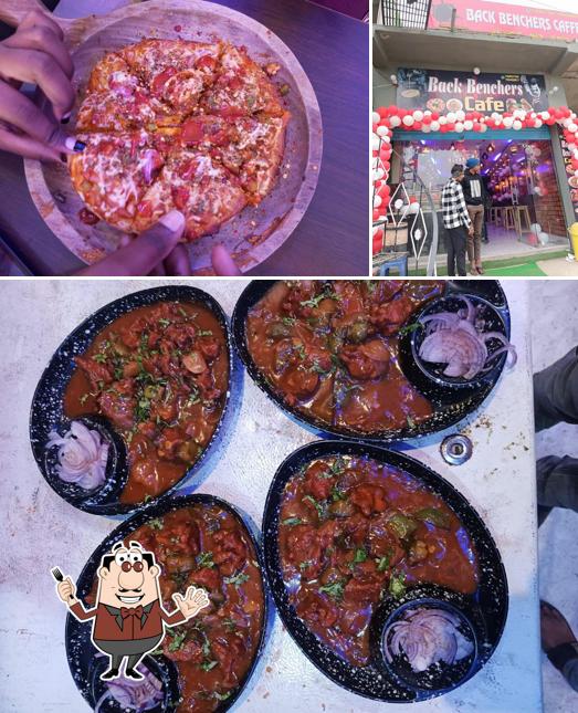 Backbenchers Cafe Tajpur,NH28 is distinguished by food and beverage