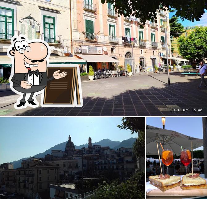 Tra le diverse cose da Bar Miramare si possono trovare la esterno e sandwich
