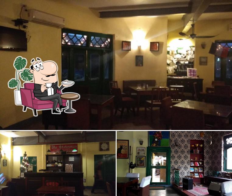 The interior of Cafe Regal