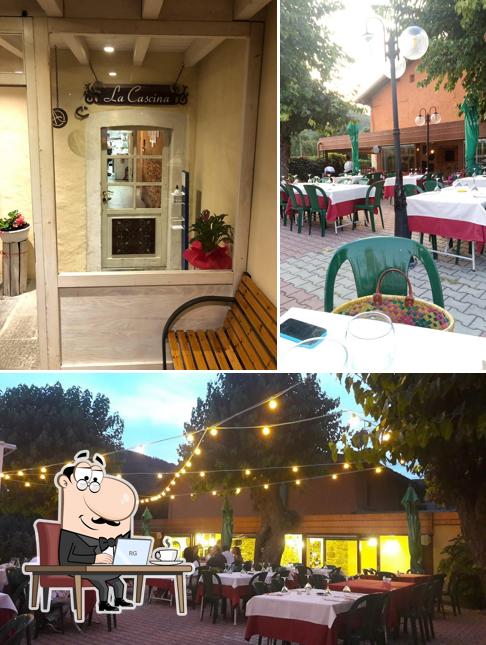 Gli interni di La Cascina