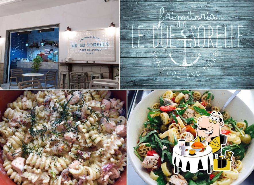 Platti al Le Due Sorelle cucina di mare