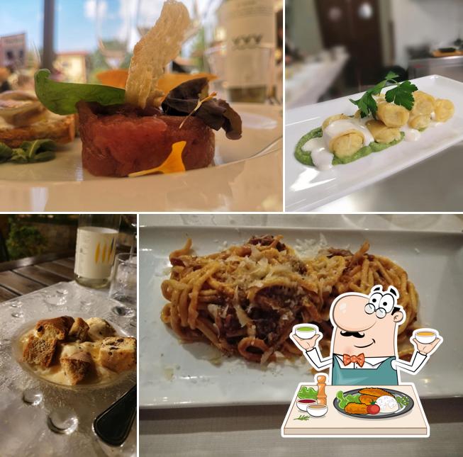 Platti al Osteria "La Pieve Vecchia"