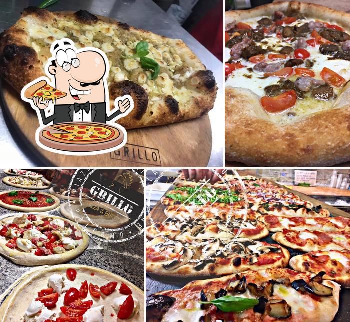 Ordina una pizza a Grillo Pizza Burger & Steak