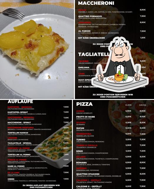 Cibo al Pizzeria Mavi