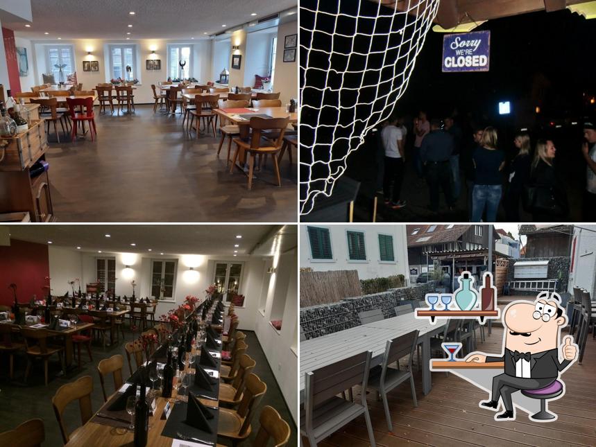 Dai un'occhiata agli interni di Restaurant & Bar Metzg