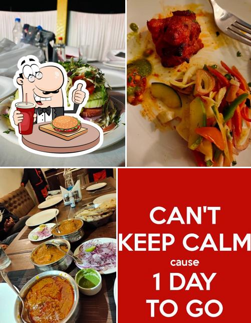 Try out a burger at Angithi