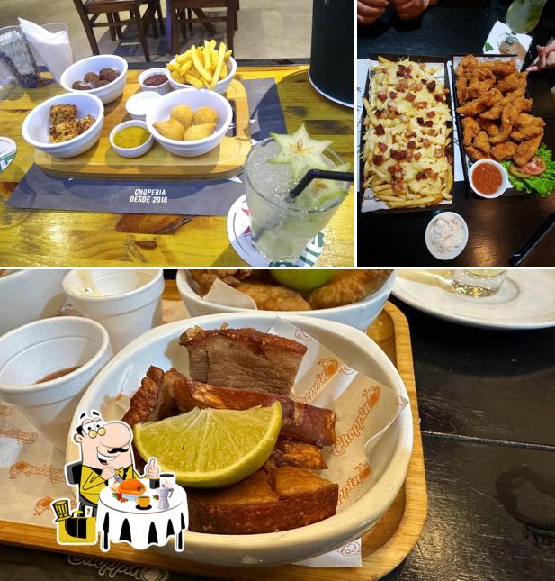 Platos en Choppin Choperia