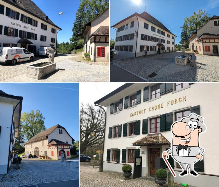 Gli esterni di Krone Forch