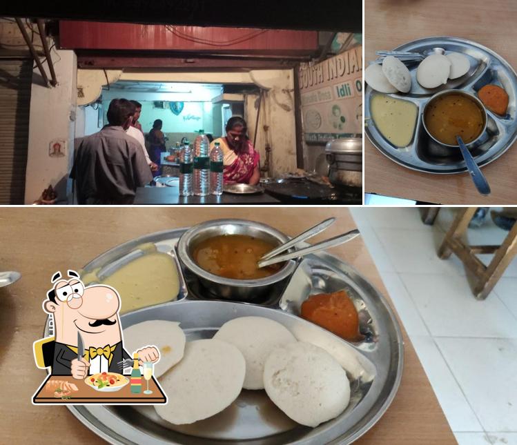 Check out the image depicting food and bar counter at Murugan Idly Shop, Thanesar
