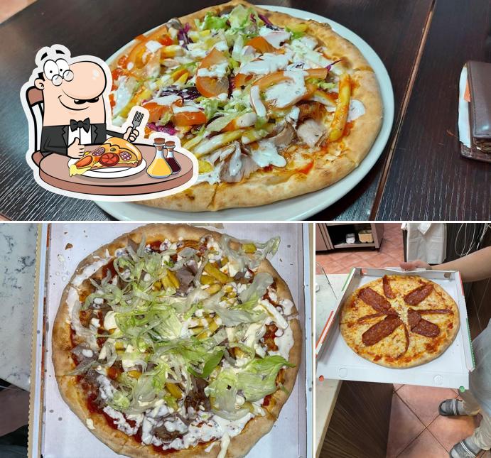 Ordina una pizza a NEW POINT Pizzeria-Kebap-Grill-Bar