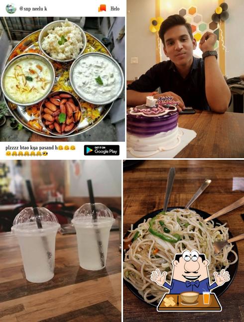 Food at New Komal Juice center