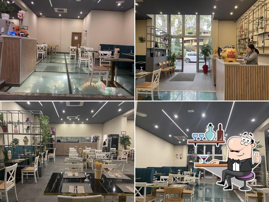 Gli interni di Ristorante Cinese Acquario...sushi...servizio da asporto