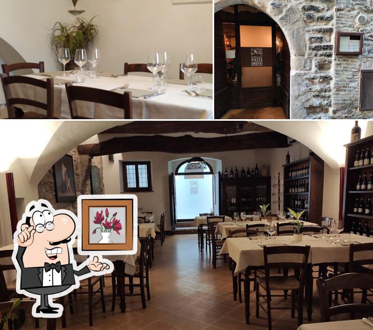 Gli interni di Ristorante Piazza Onofri