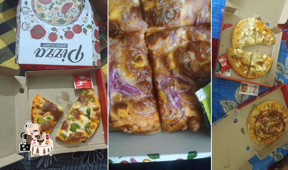Food at Rominoz Pizza