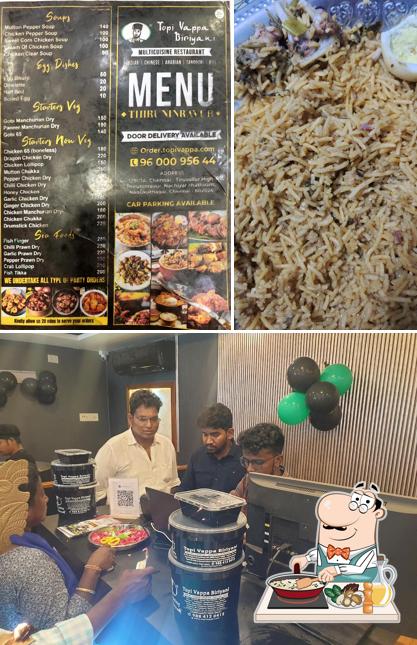 Fried rice at TOPI VAPPA BIRIYANI THIRUNINRAVUR