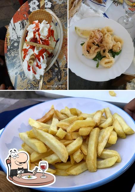 Platti al Trattoria i sapori viestani